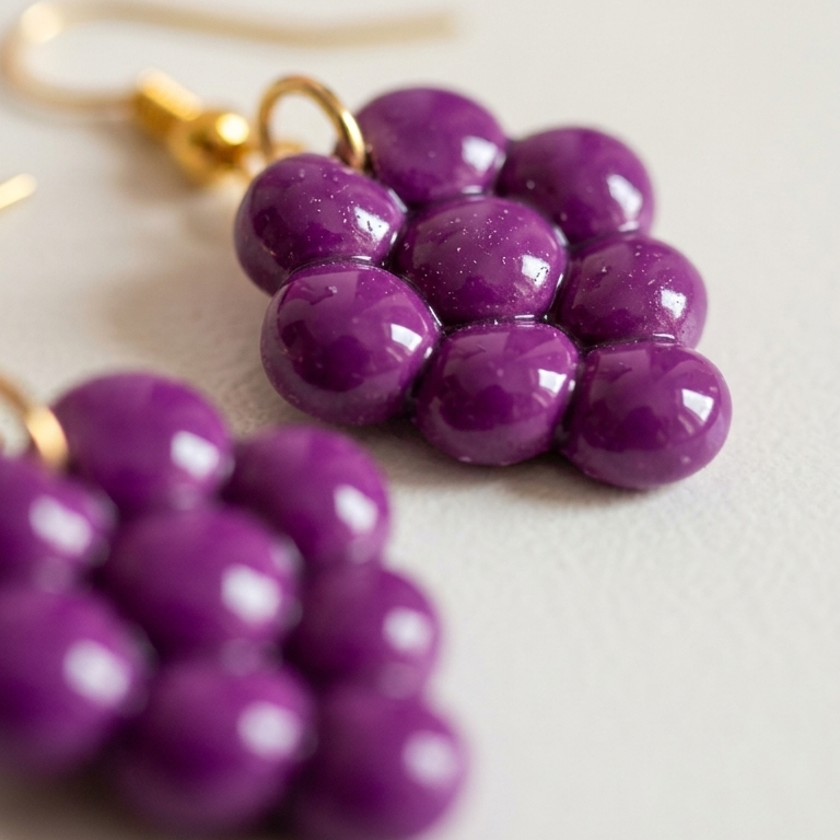 Grape Earrings