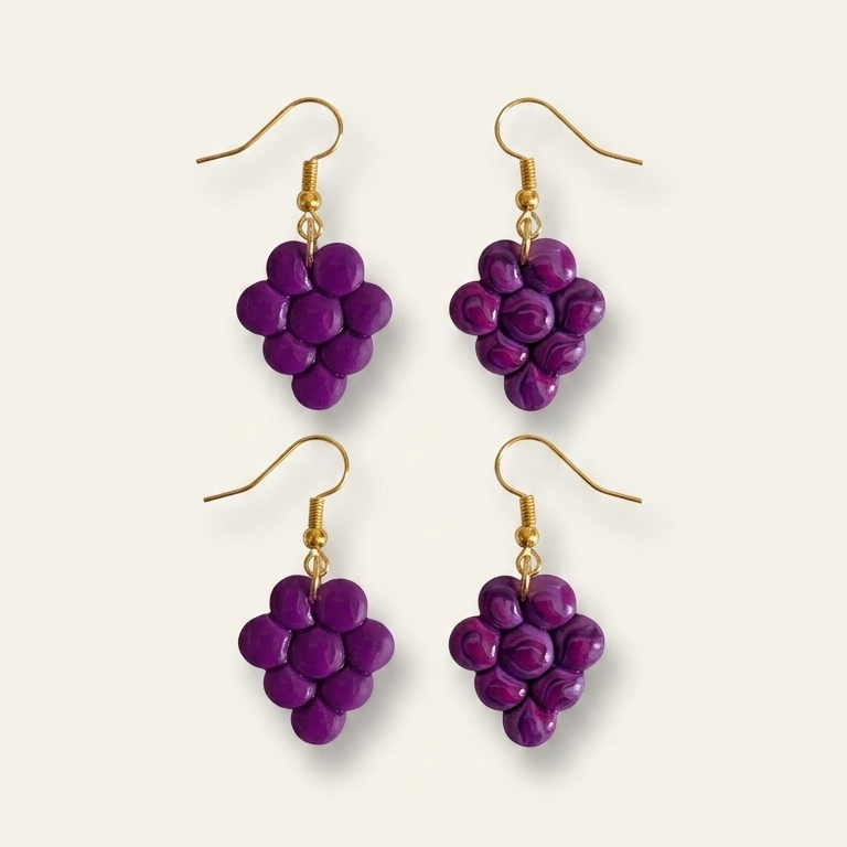 Grape Earrings
