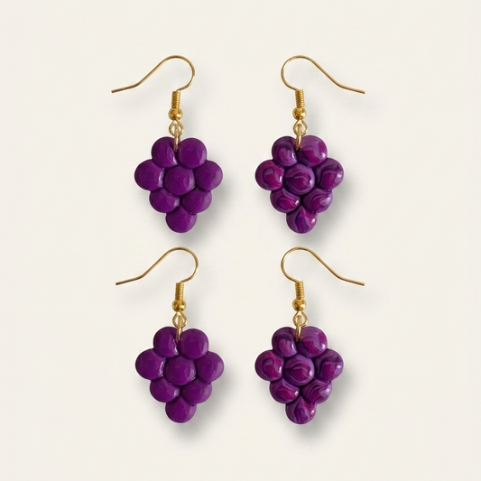 Grape Earrings