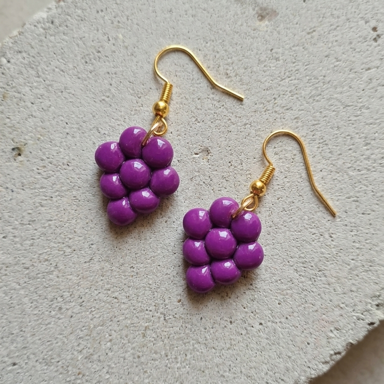 Grape Earrings